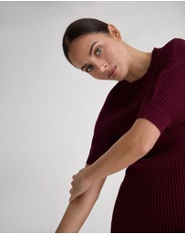 Oxford - Florence Knitted Pleat Dress