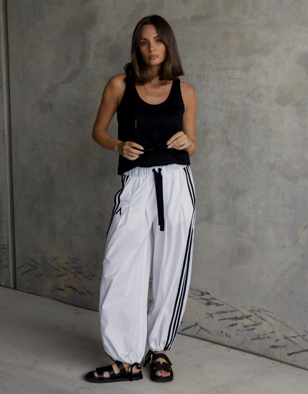 ALEXANDRA - Aladin Pants White