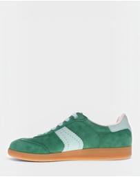 Mia Vita - Ramona II Lace-Up Casual Sneaker - Green Mint