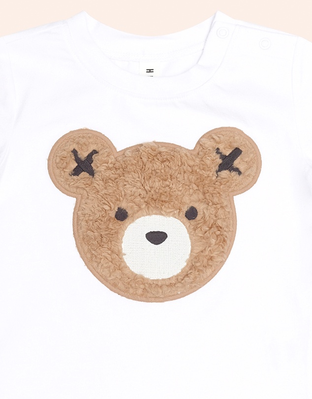 Huxbaby - Furry Huxbear Tee - Babies-Kids