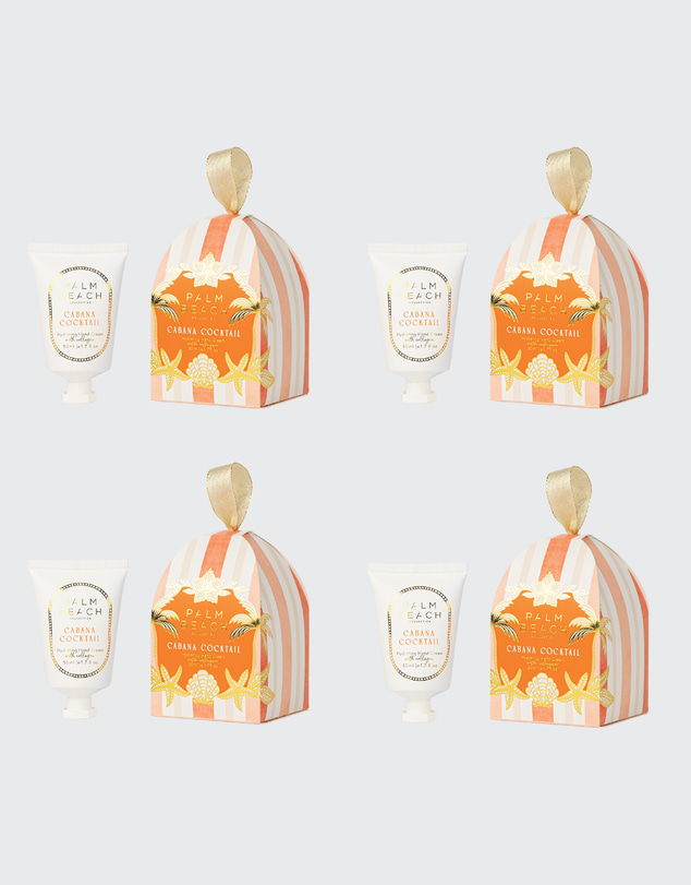Palm Beach Collection - 4 Pack Hanging Hand Cream 50ml Cabana Cocktail