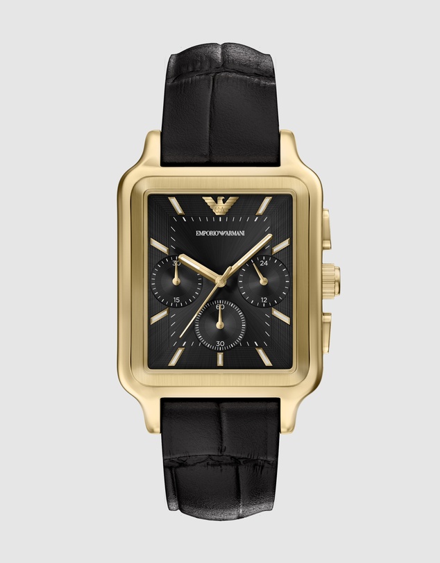 Emporio Armani - Black Chronograph Watch