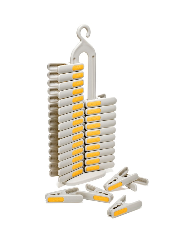 Joseph Joseph - PegStore™ 30-piece Clothes Peg Set with Storage Stand