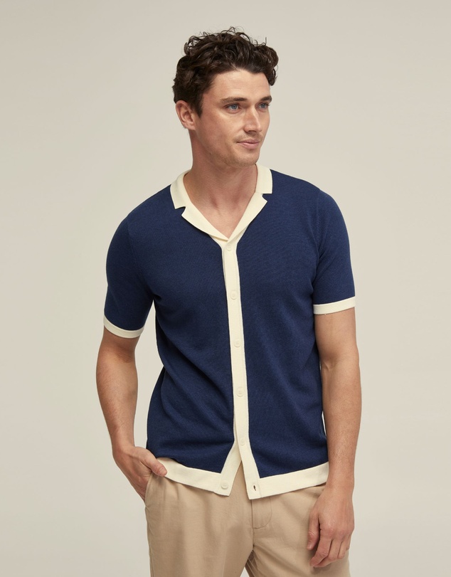 Oxford - Cosmo Knitted Shirt