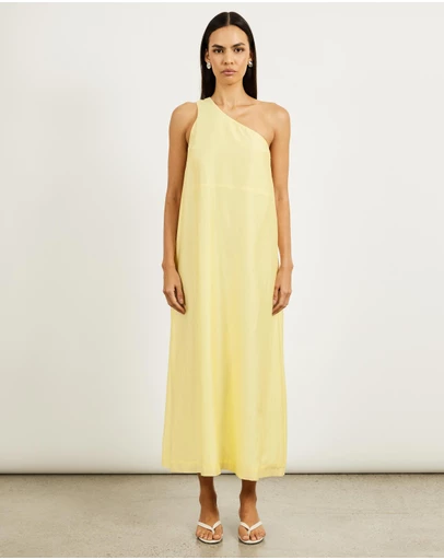 Minima Esenciales - Layla One Shoulder Maxi Dress