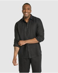 Johnny Bigg - Resort Relaxed Fit Linen Shirt
