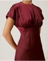 Tussah - Reena Satin Midi Dress