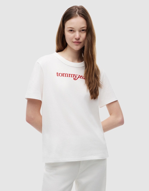 Tommy Jeans - Relaxed Script SS Tee