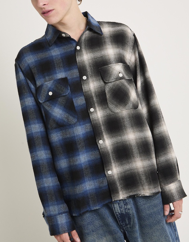 Insight - Split Flannel Long Sleeves Shirt