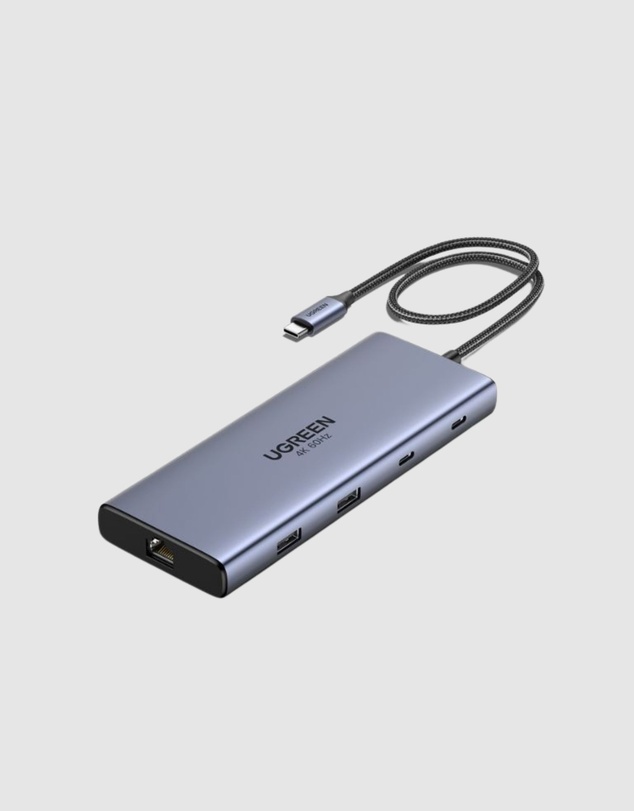 Ugreen - Ugreen 10-in-1 USB C Hub with Dual 4K display