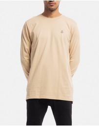 Stock & Co. - Stock & Co Anchor Embroidery Long Sleeve Tee