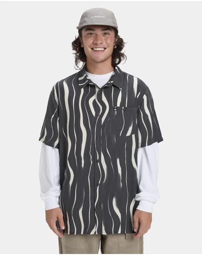 Quiksilver - Mens Safe Paradise Short Sleeve Shirt