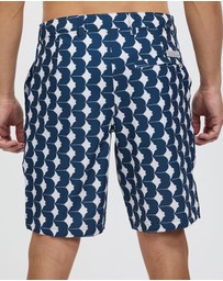 The Rocks Push - Blueys Swim Shorts Rays