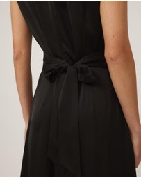 Tussah - V-Neck Midi Dress