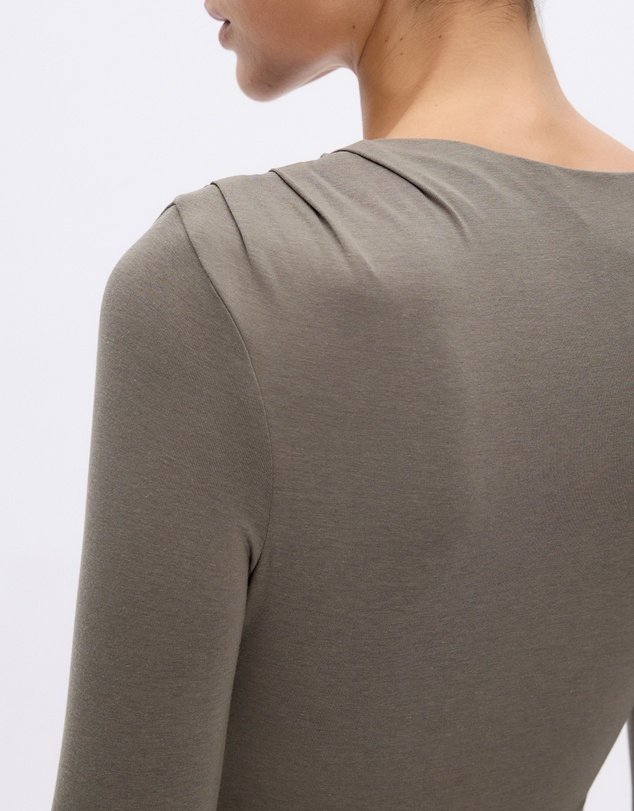 Minima Esenciales - Sienna Draped Bodysuit