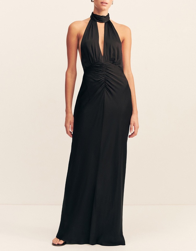 Shona Joy - Agnes Halter Neck Maxi Dress