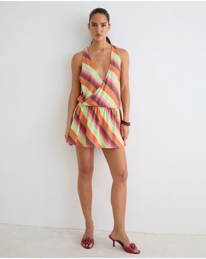 Mixed Stripe Orange
