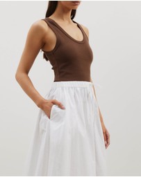 Atmos&Here - Carrie Cotton Maxi Skirt