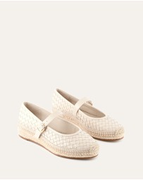 Jo Mercer - Elsie Woven Flat Espadrilles