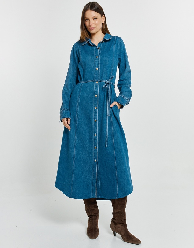 Betty Basics - Nico Denim Dress