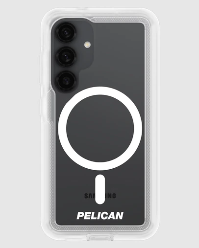 Pelican - Pelican Voyager Case w/ Magnet & Holster for Galaxy S25
