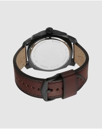 Fossil - Fossil Machine Brown Watch FS5972