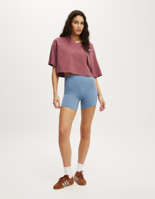 Cotton On Body Active - Cropped Graphic Sporty Tee