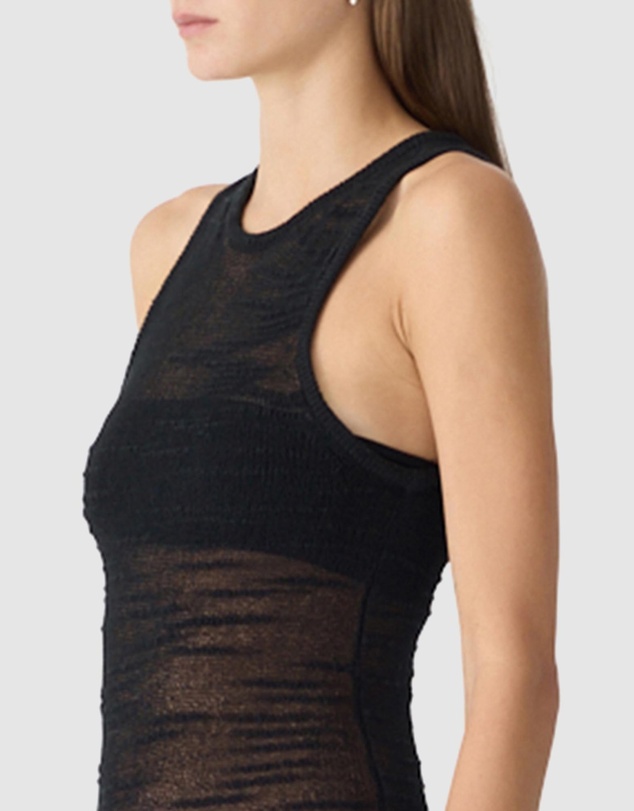 Bassike - Textured Knitted Dress