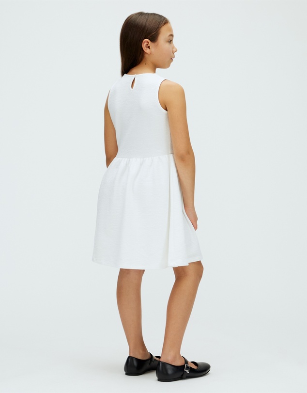 Calvin Klein Jeans - Girls Crinkle Sleeveless Dress