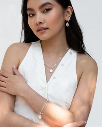 Dower & Hall - Women's Timeless Keshi Pearl Chain Bracelet In Sterling Silver