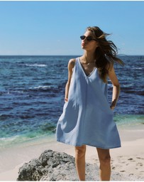 Soon Maternity - Emily Denim Mini Dress