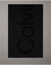 Calvin Klein - Logo Wool Blend Scarf