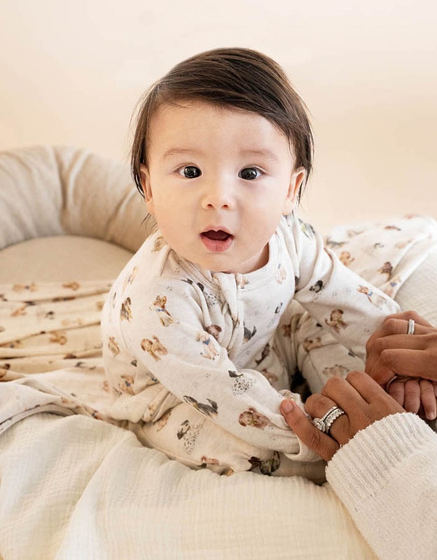 Bebe by Minihaha - Otto Organic LS Zipsuit - Babies