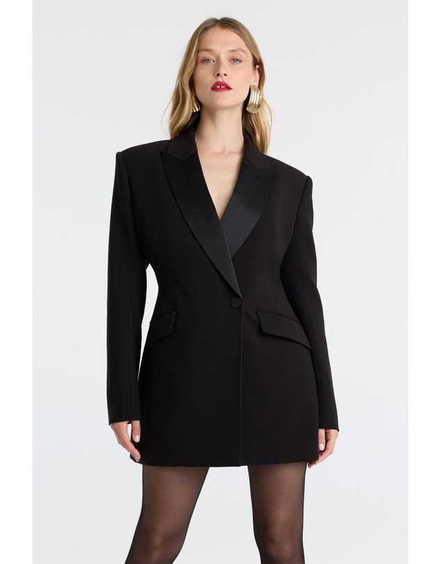 Bardot - Courtney Tuxedo Mini Dress