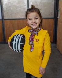 Quapi - Karima Long Sleeve Sweater Dress - Kids-Teens