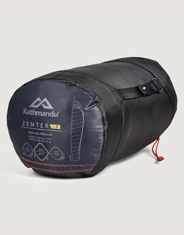 Kathmandu - Zenter -3°C Down Sleeping Bag - Regular