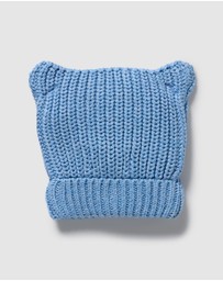 Wilson & Frenchy - Organic Knitted Bear Hat - Babies