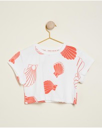 PLAY etc - Clam Crop Tee - Kids-Teens
