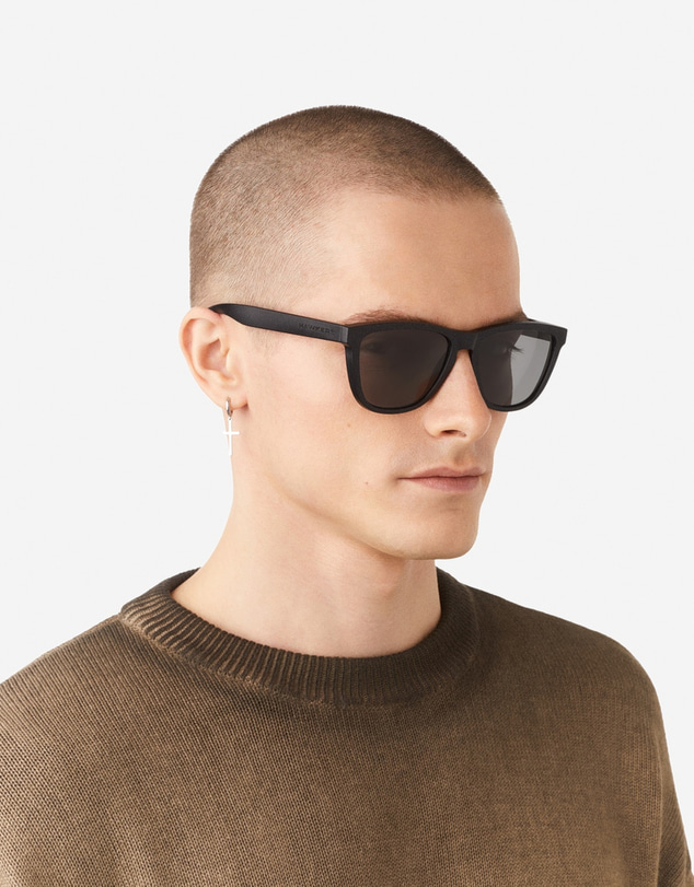Hawkers Co - One Raw Black Polarised Sunglasses - for Men and Women