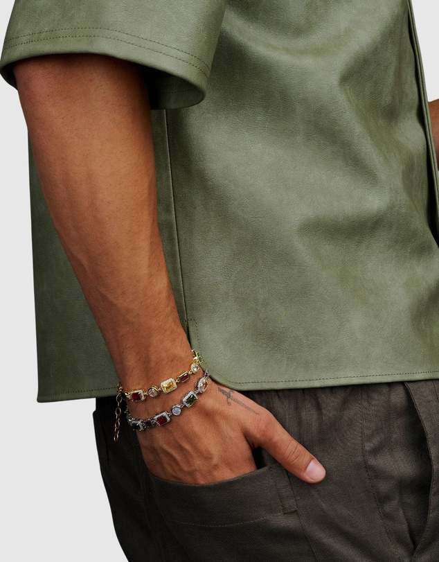 Nialaya Jewellery - Gemstone Bracelet in Gold