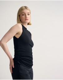 Oxford - April Drawstring Knitted Top