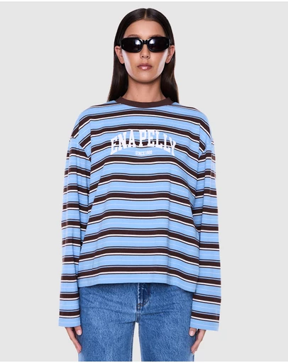 ENA PELLY - Maria Boxy Long Sleeve Tee