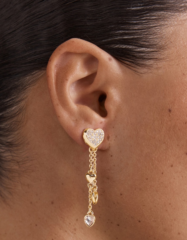 MIMCO - Lovely Heart Drop Earrings
