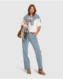Belle & Bloom - Catch Feelings Pintuck Shirt