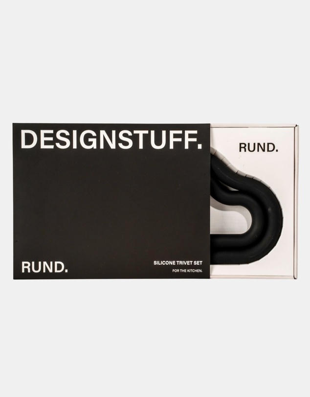 DESIGNSTUFF - RUND Curve Trivet Gift Set