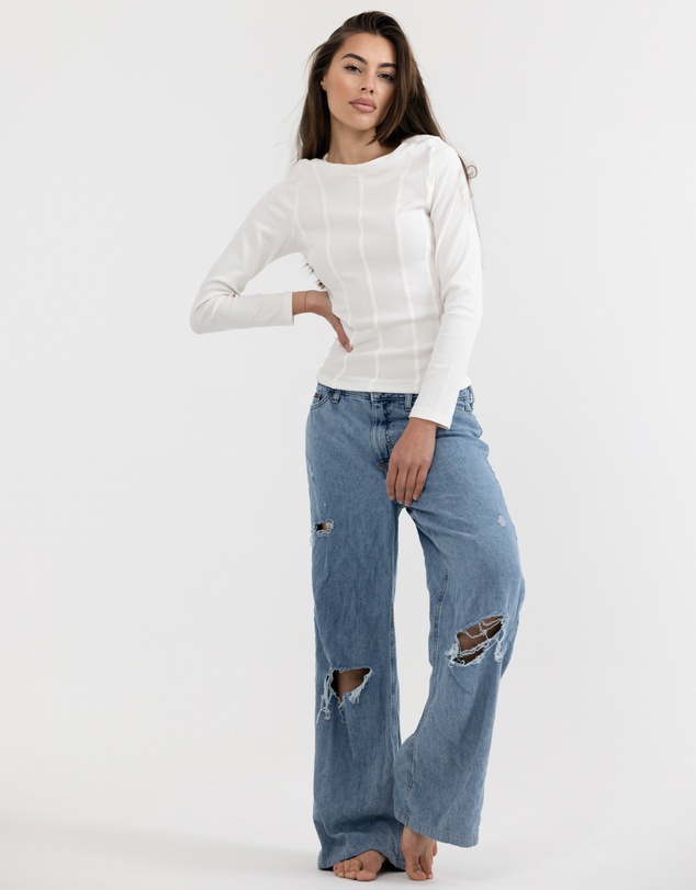 Mod Squad - Luxe Rib Panel Top