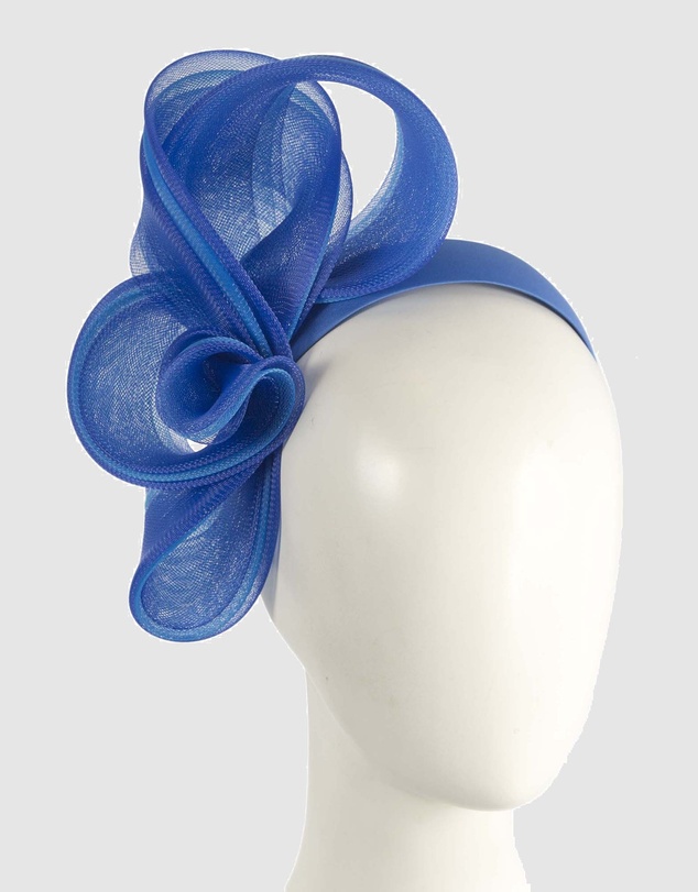 Fillies Collection - Bespoke Blue Racing Fascinator