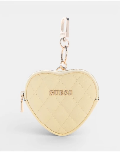 GUESS - Heart Pouch Keychain