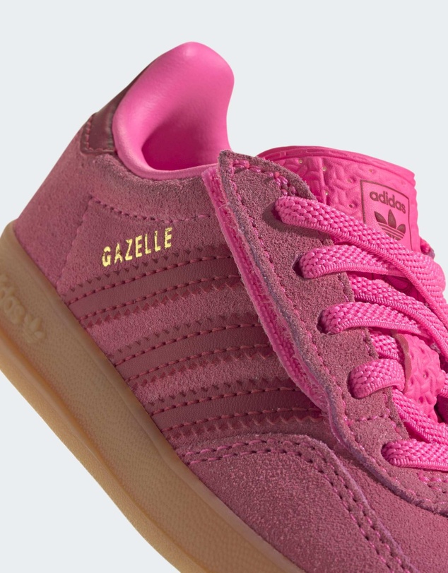 adidas Originals - GAZELLE INDOOR COMFORT CLOSURE ELASTIC LACE SHOES Infants