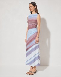 MON RENN - Chroma Asymmetric Dress